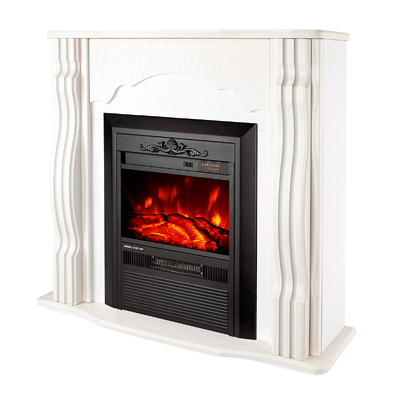 Chimenea eléctrica Clasic & Cristina, Art Flame, 883x950x300 mm, 2000W, 2 niveles de potencia, Brillo ajustable en 5 niveles, Temporizador