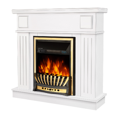 Chimenea eléctrica Marina & Meridian, Art Flame, 997x1034x270 mm, 2000W, Termostato, Brillo ajustable en 5 niveles, Temporizador