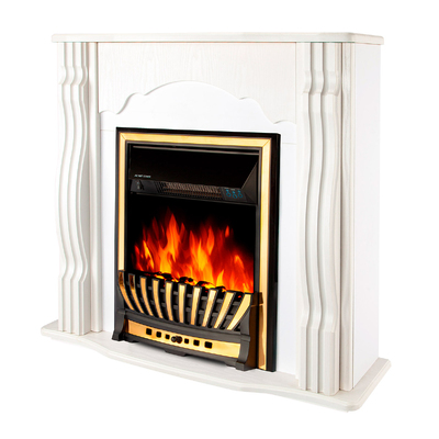 Chimenea eléctrica Clasic & Meridian, Art Flame, 883x950x300 mm, 2000W, Termostato, Brillo ajustable en 5 niveles, Temporizador
