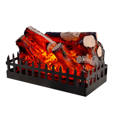 Chimenea eléctrica de pie Loan, Art Flame, 259x470x218 mm, 10W, Botón de encendido