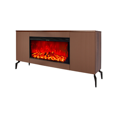 Chimenea eléctrica Baileys & Tasmania, Art Flame, 560x1700x270 mm, 1500W, 2 niveles de potencia, Brillo ajustable en 5 niveles, Temporizador